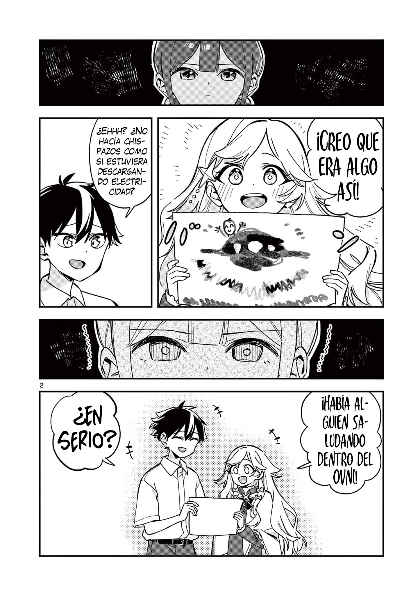 Después de la escuela, deambulamos por el espacio Capitulo 50 página 3