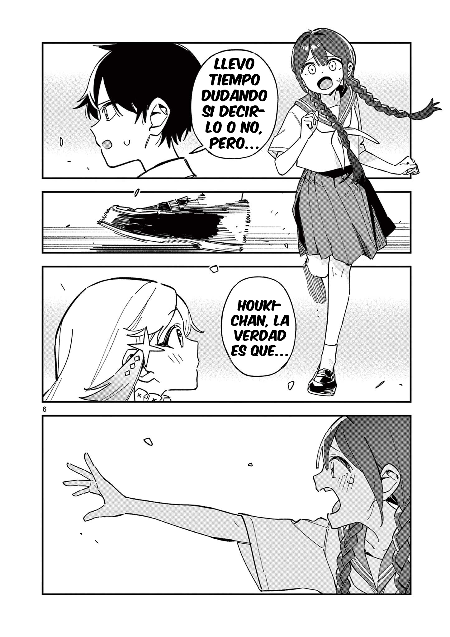 Después de la escuela, deambulamos por el espacio Capitulo 51 página 8