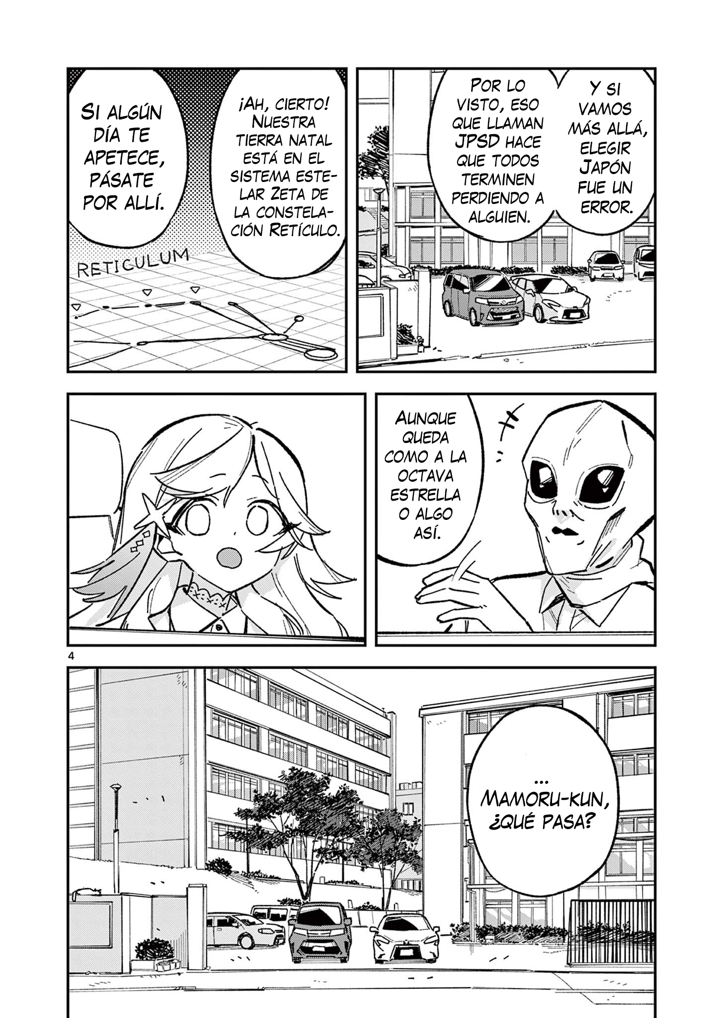Después de la escuela, deambulamos por el espacio Capitulo 54 página 6