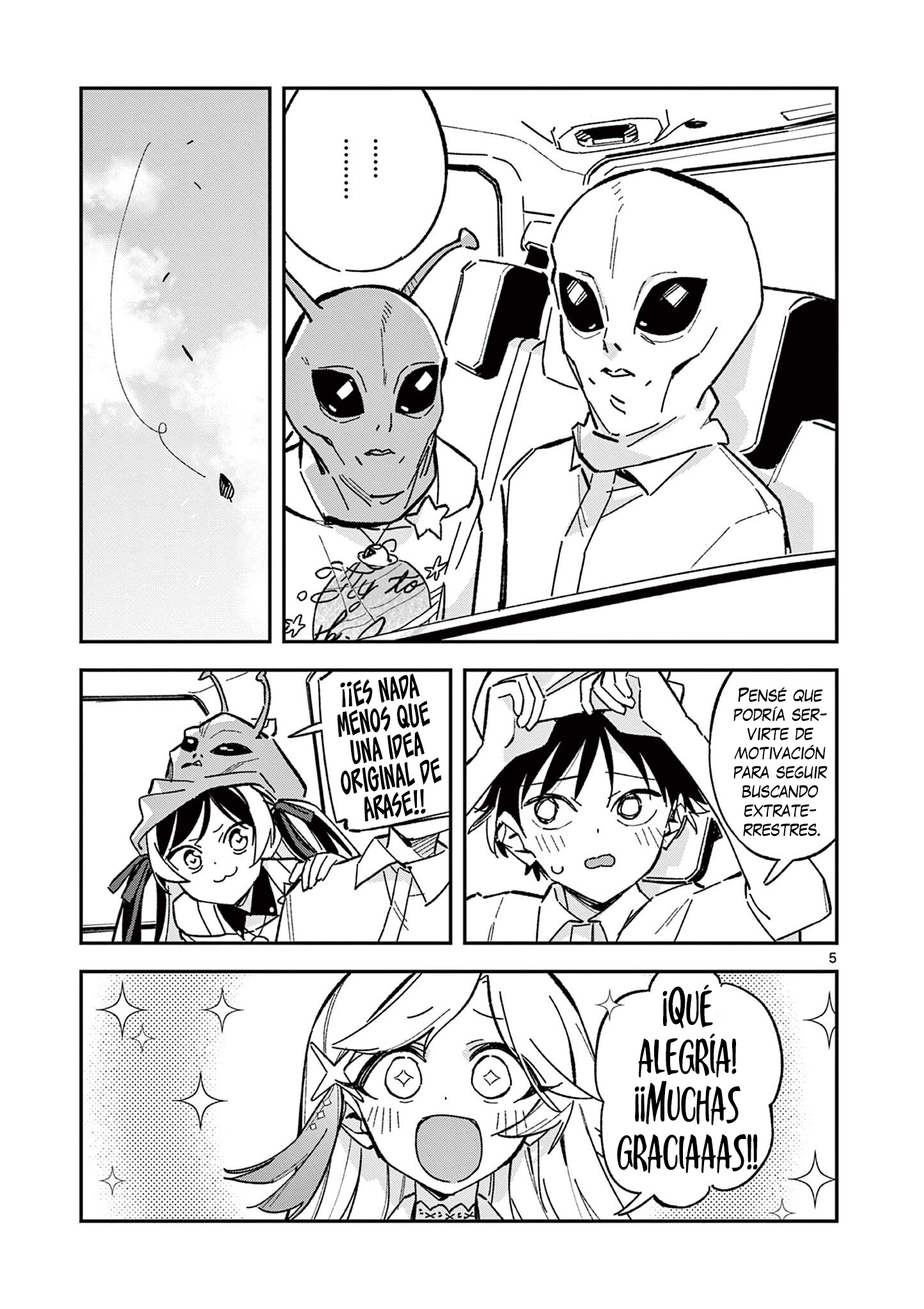 Después de la escuela, deambulamos por el espacio Capitulo 54 página 7