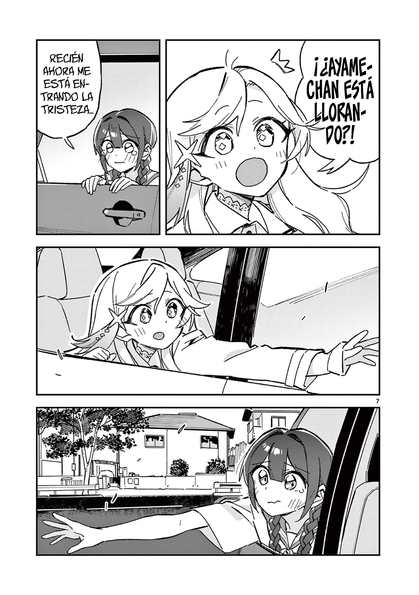 Después de la escuela, deambulamos por el espacio Capitulo 54 página 9