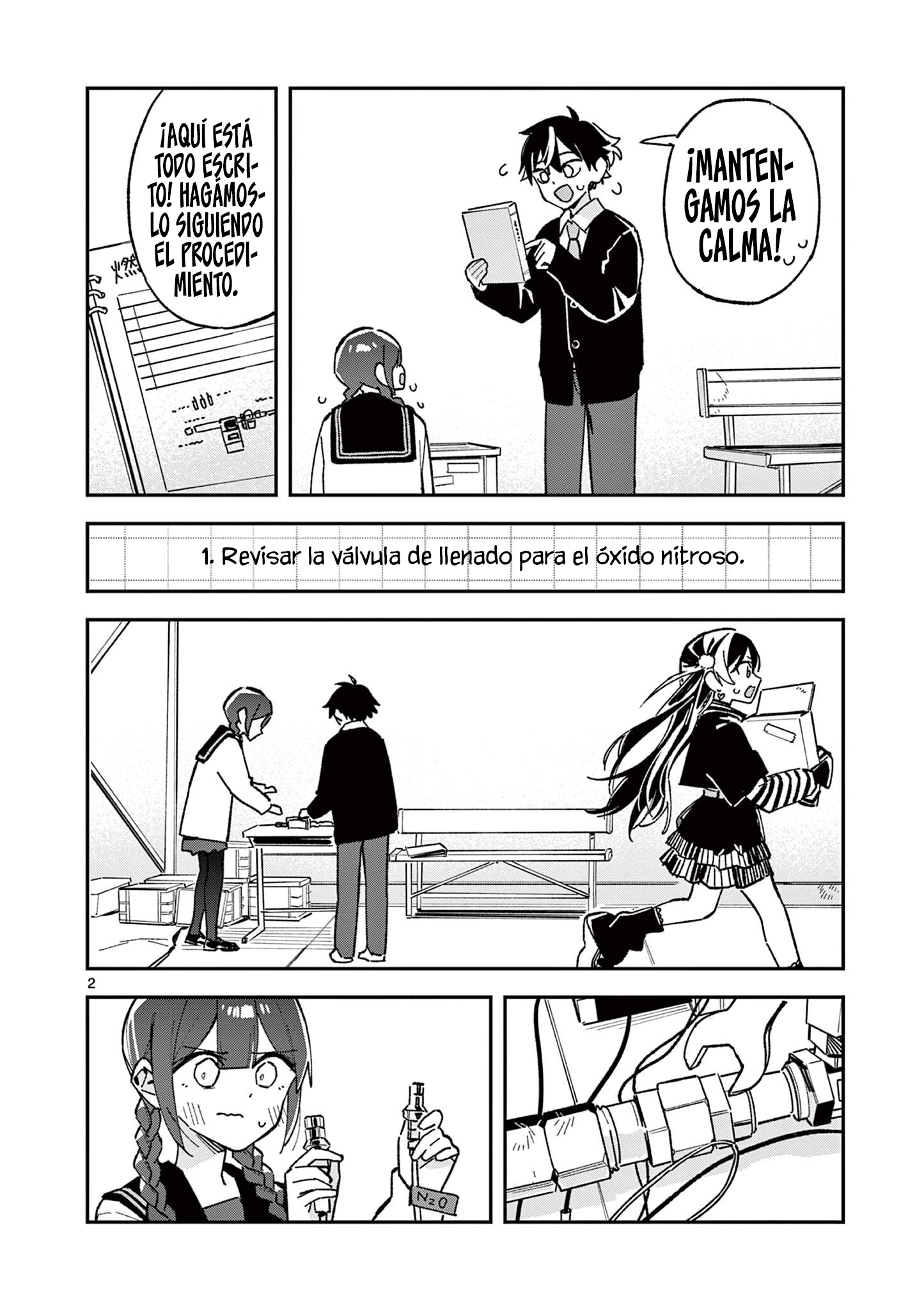 Después de la escuela, deambulamos por el espacio Capitulo 56 página 4