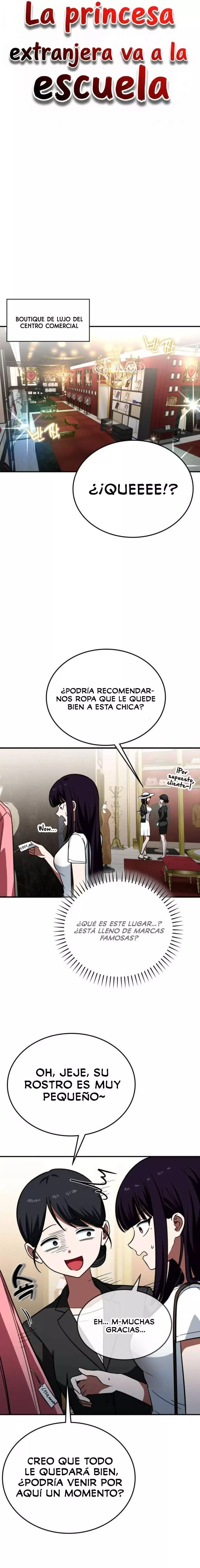 La princesa extranjera va a la escuela Capitulo 14: Un Encuentro Peligroso página 6