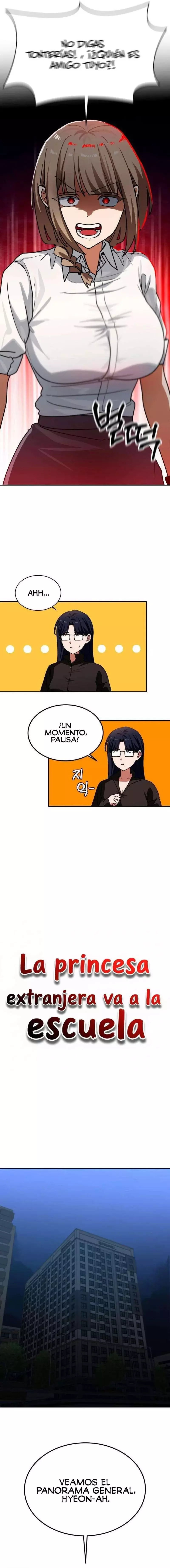 La princesa extranjera va a la escuela Capitulo 4: No Necesito Compañero. página 7