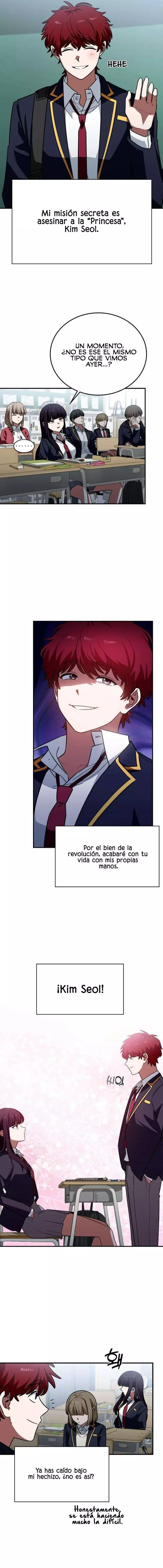 La princesa extranjera va a la escuela Capitulo 6: Nuevo Alumno página 3