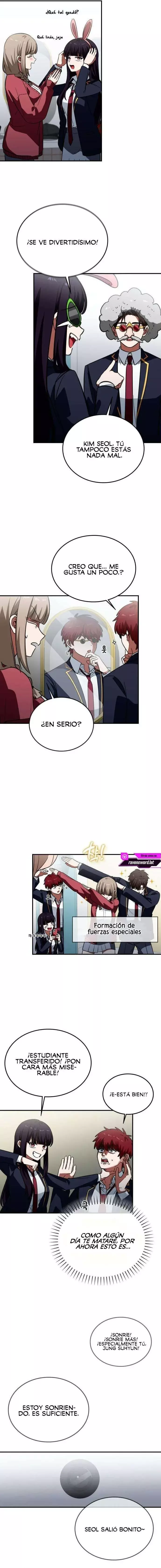 La princesa extranjera va a la escuela Capitulo 9: Rubia Loca página 9