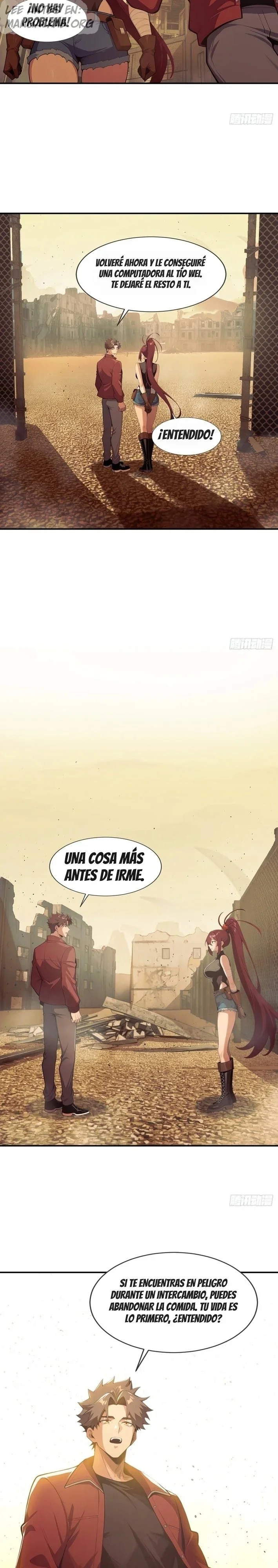 Contrabandista postapocalíptico:Soy el rey de las tiras picantes. Capitulo 10 página 10