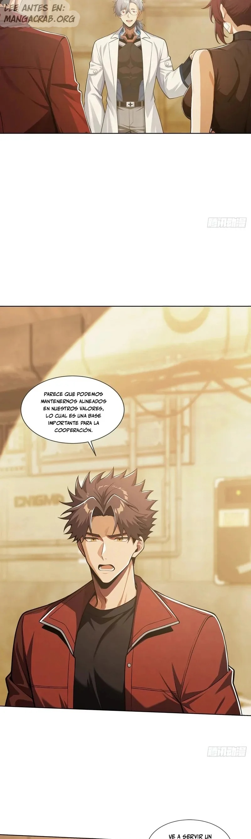 Contrabandista postapocalíptico:Soy el rey de las tiras picantes. Capitulo 38 página 14