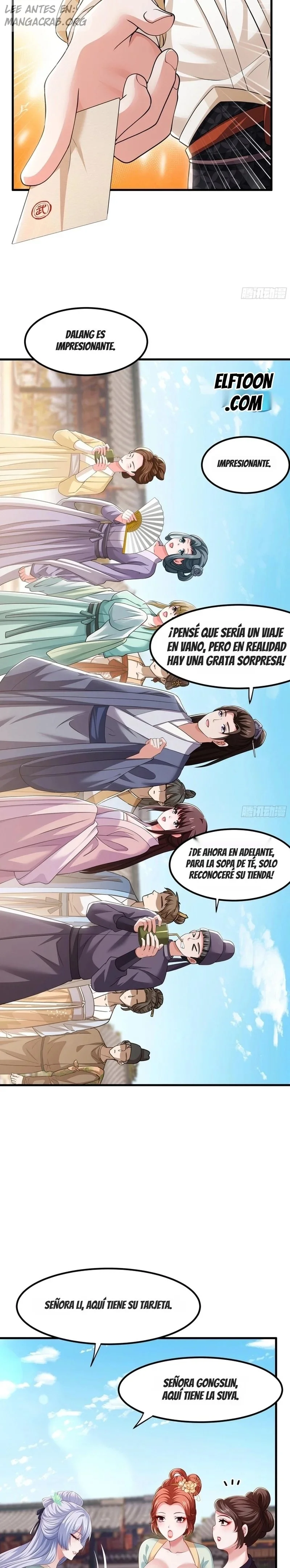 Renazco y Conquisto Bellezas En El Pasado Capitulo 26.5 página 9