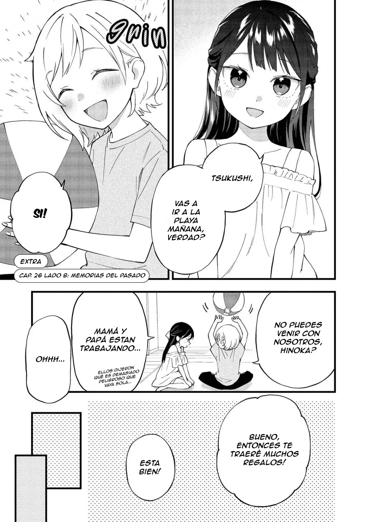 Our Yuri Started with Me Getting Rejected in a Dream Capitulo 26.2: Cap. 26 Lado B: Memorias del pasado página 12