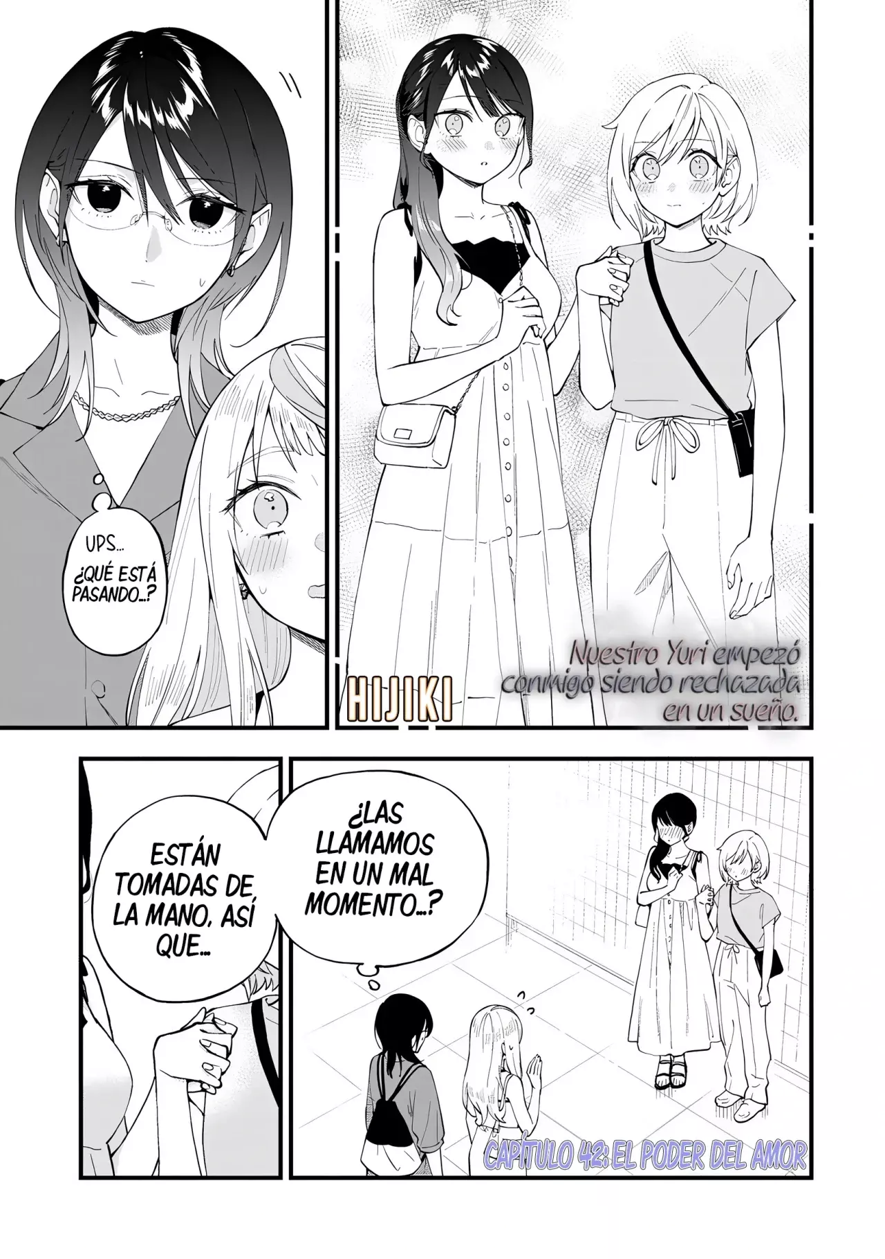 Our Yuri Started with Me Getting Rejected in a Dream Capitulo 42 página 3