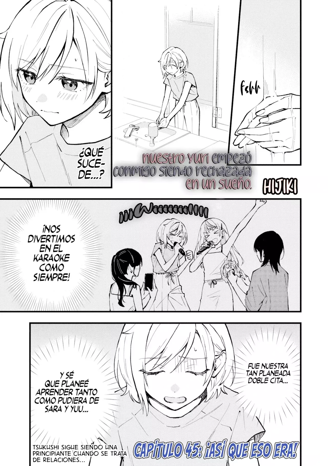 Our Yuri Started with Me Getting Rejected in a Dream Capitulo 45 página 3