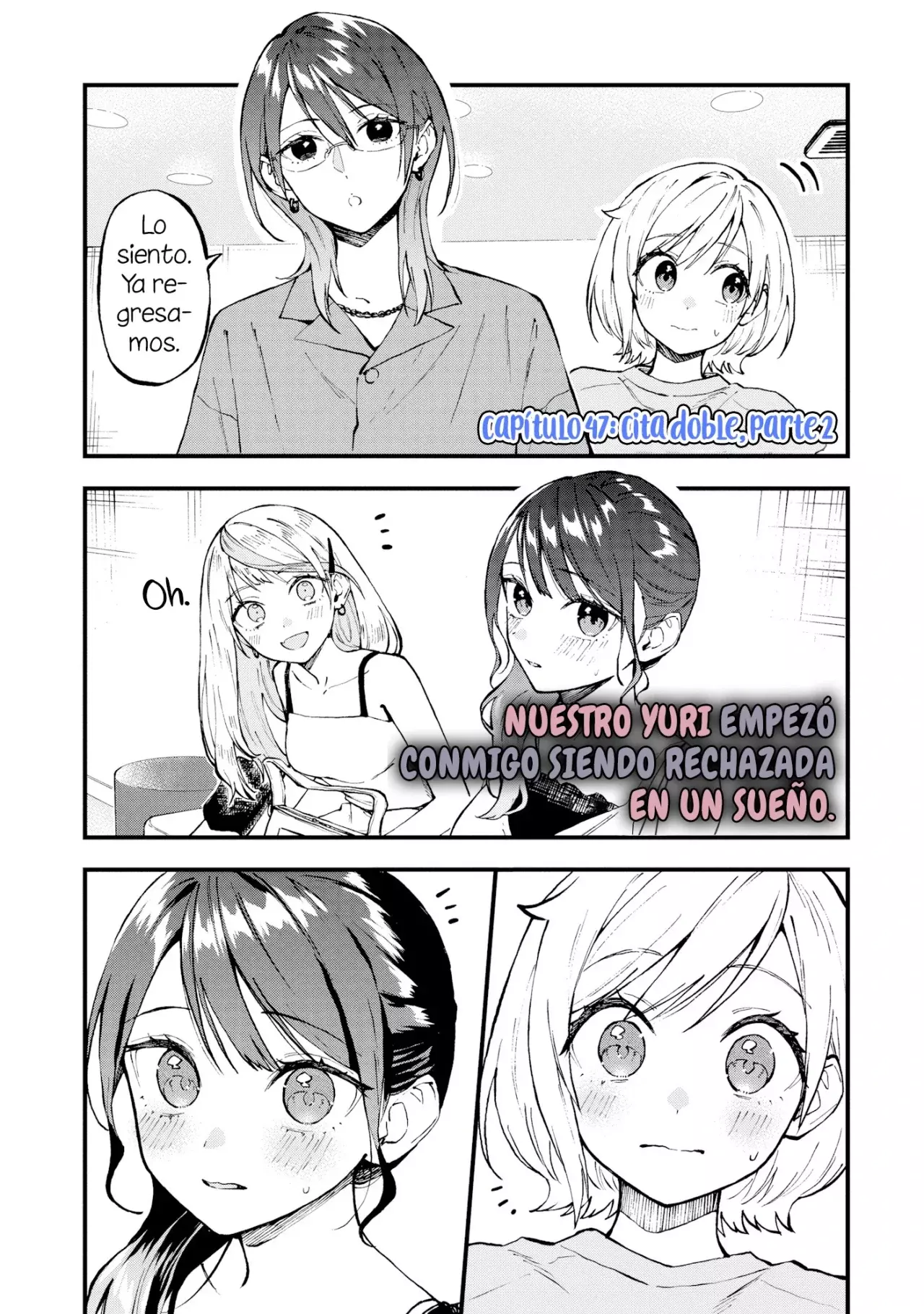 Our Yuri Started with Me Getting Rejected in a Dream Capitulo 47 página 3