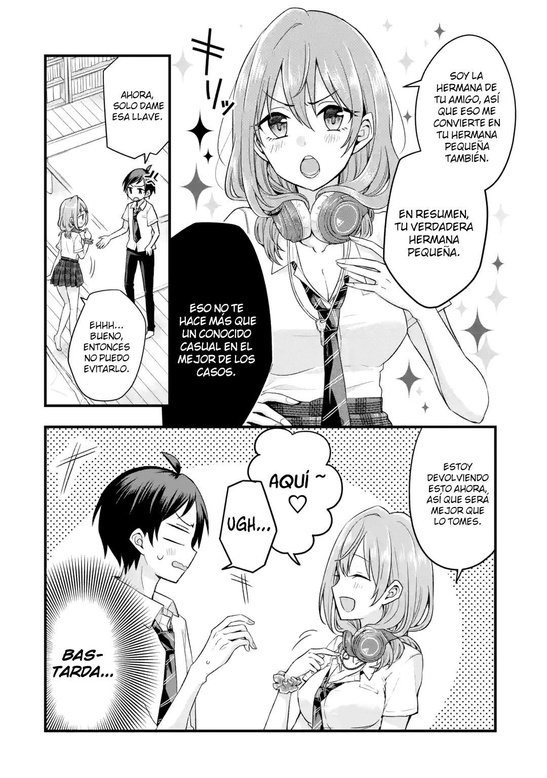 Tomodachi no Imouto ga Ore ni Dake Uzai Capitulo 1.1 página 12