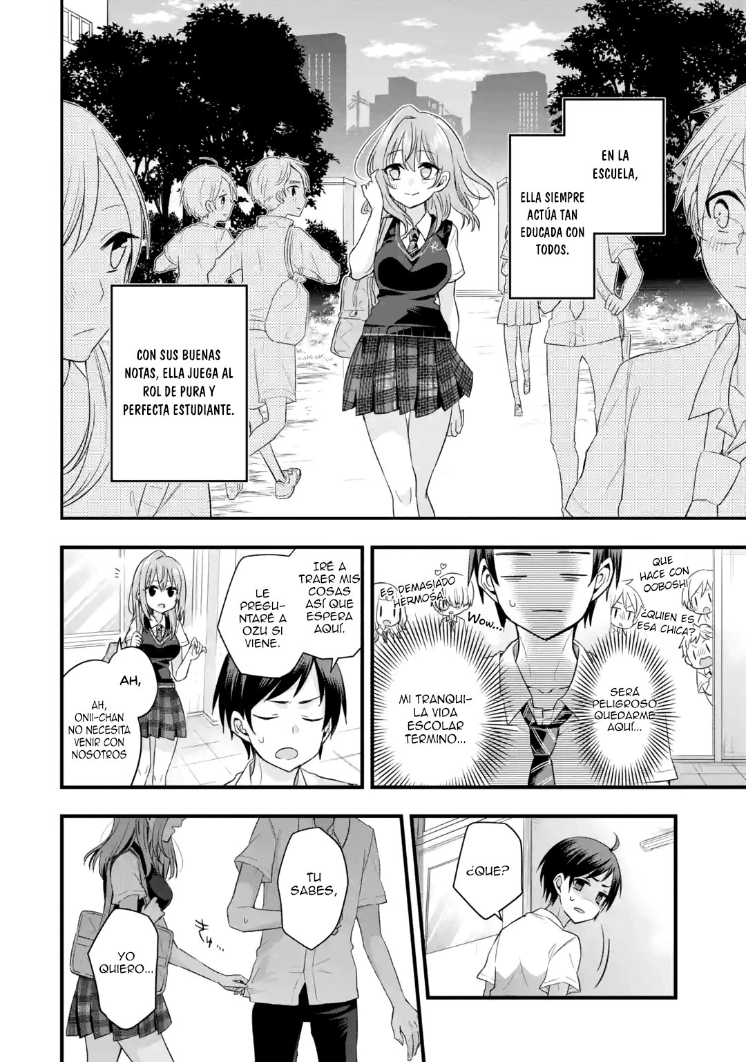 Tomodachi no Imouto ga Ore ni Dake Uzai Capitulo 1.2 página 12