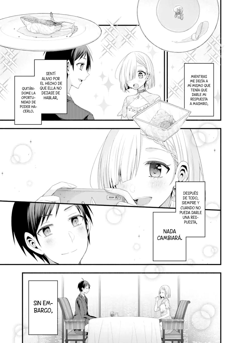 Tomodachi no Imouto ga Ore ni Dake Uzai Capitulo 16: La Falsa novia es Obstinada frente a la respuesta de la confesión. página 15