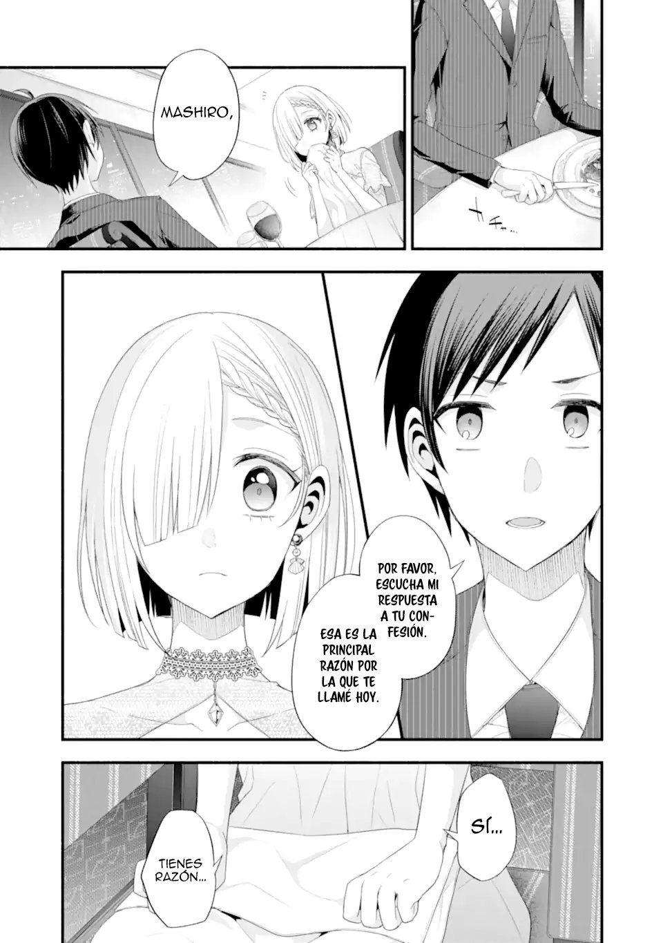 Tomodachi no Imouto ga Ore ni Dake Uzai Capitulo 16: La Falsa novia es Obstinada frente a la respuesta de la confesión. página 17
