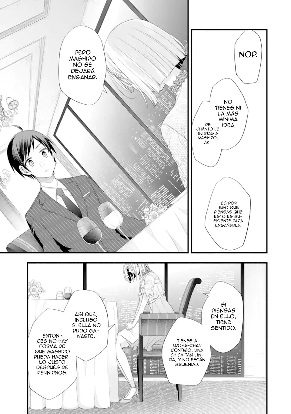 Tomodachi no Imouto ga Ore ni Dake Uzai Capitulo 16: La Falsa novia es Obstinada frente a la respuesta de la confesión. página 23