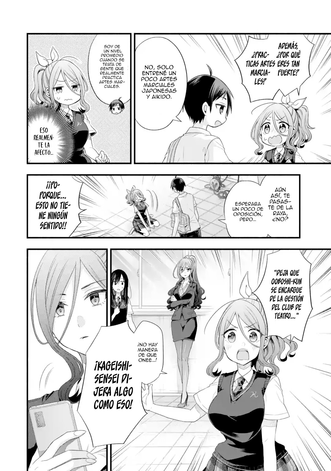 Tomodachi no Imouto ga Ore ni Dake Uzai Capitulo 17: Somos resistentes al entrenamiento especial de los clubes de teatro página 8
