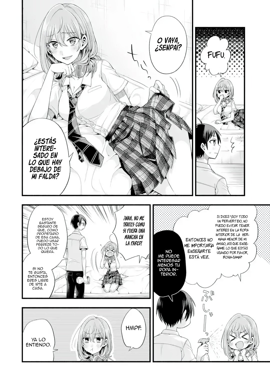 Tomodachi no Imouto ga Ore ni Dake Uzai Capitulo 18: La hermana de mi amigo es evidentemente molesta página 32