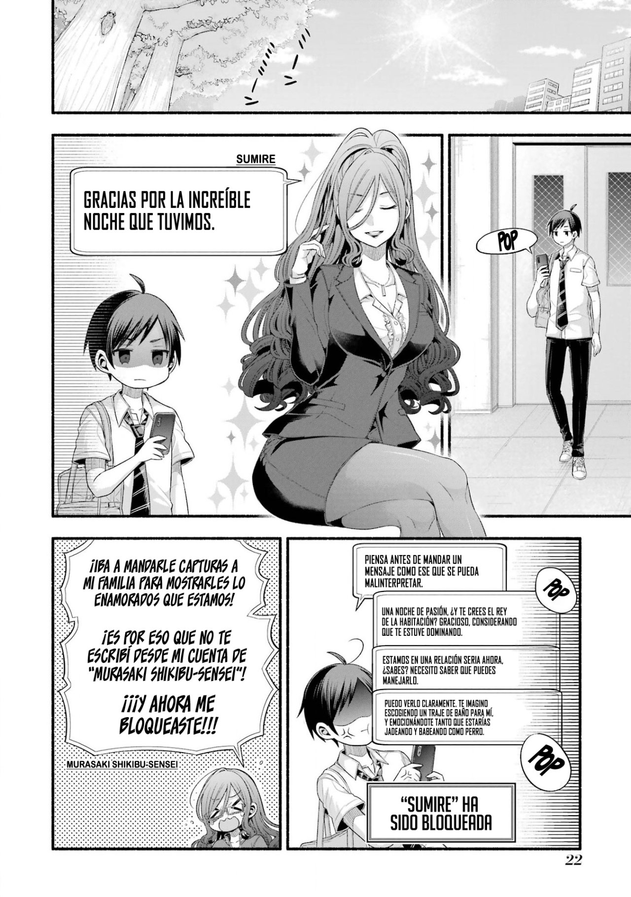 Tomodachi no Imouto ga Ore ni Dake Uzai Capitulo 21: La hermana menor de mi amiga solo me da miedo a mi. página 22