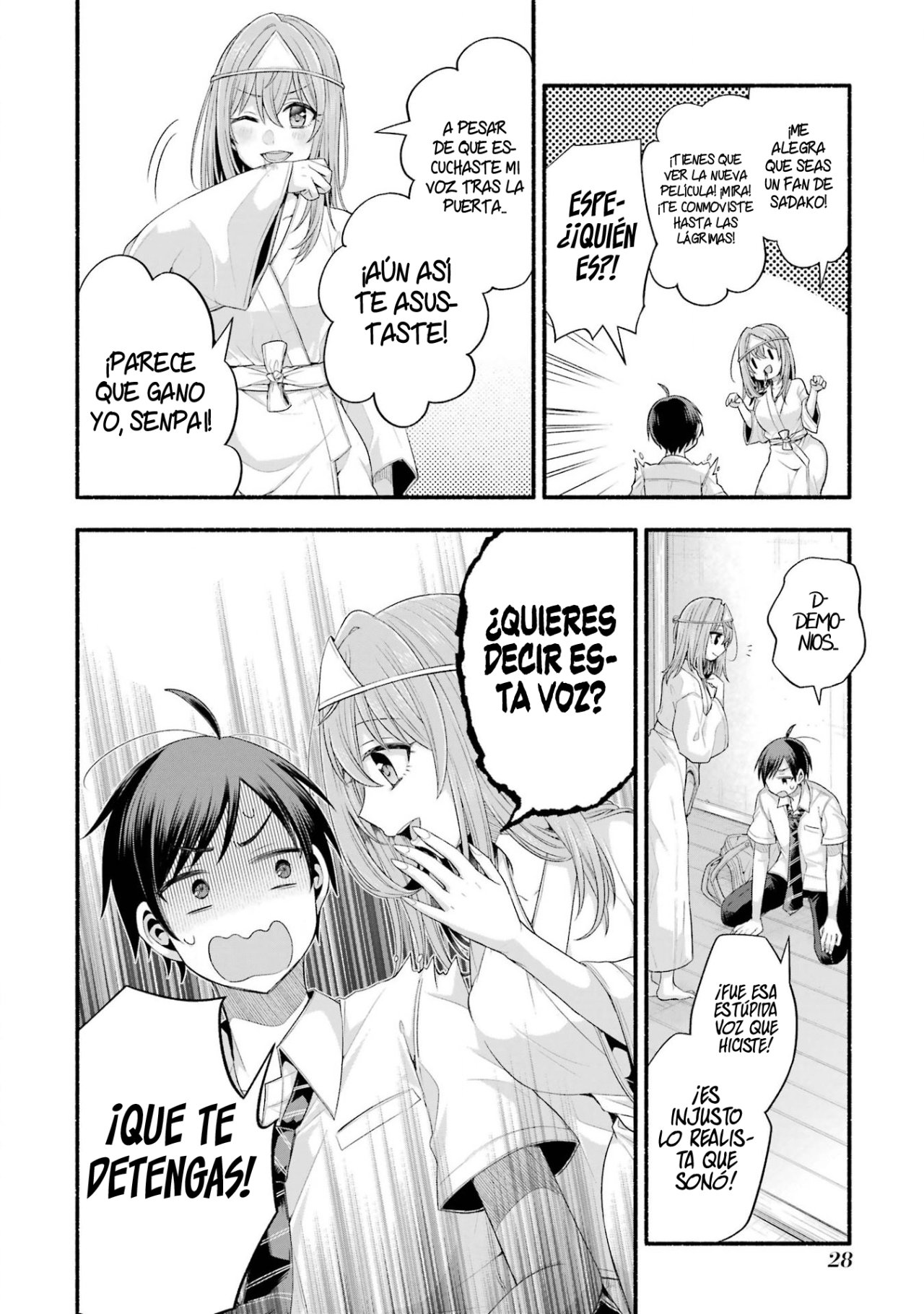 Tomodachi no Imouto ga Ore ni Dake Uzai Capitulo 21: La hermana menor de mi amiga solo me da miedo a mi. página 28