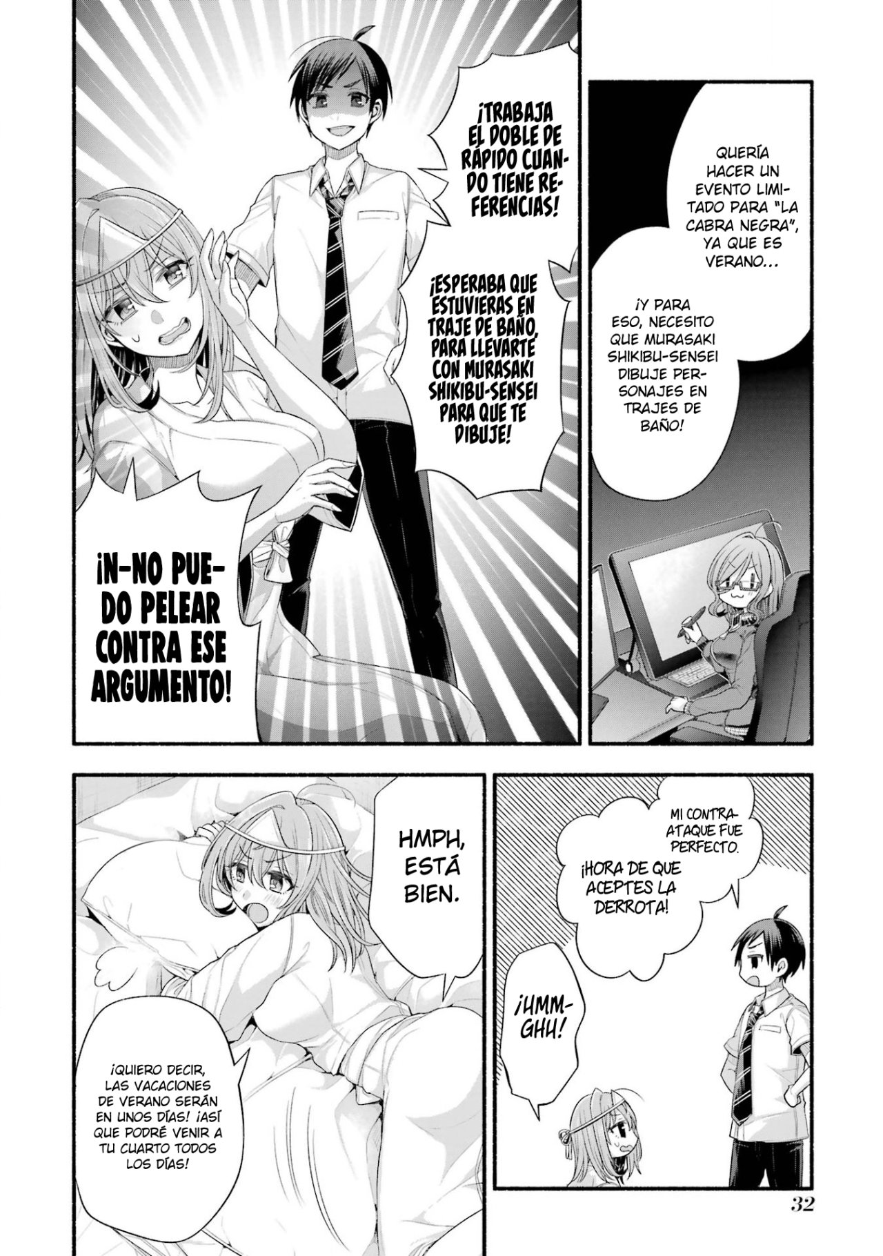 Tomodachi no Imouto ga Ore ni Dake Uzai Capitulo 21: La hermana menor de mi amiga solo me da miedo a mi. página 32