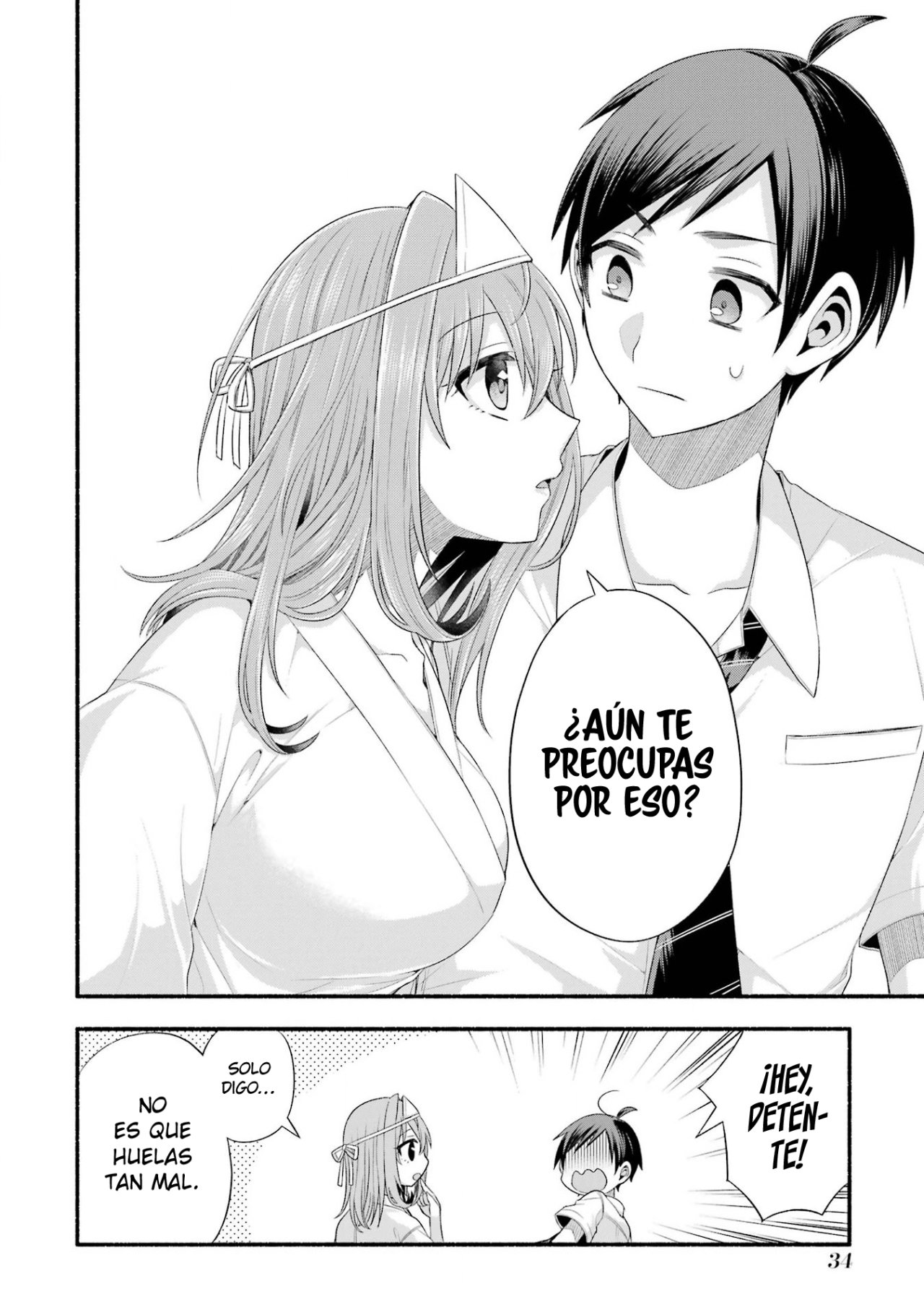 Tomodachi no Imouto ga Ore ni Dake Uzai Capitulo 21: La hermana menor de mi amiga solo me da miedo a mi. página 34