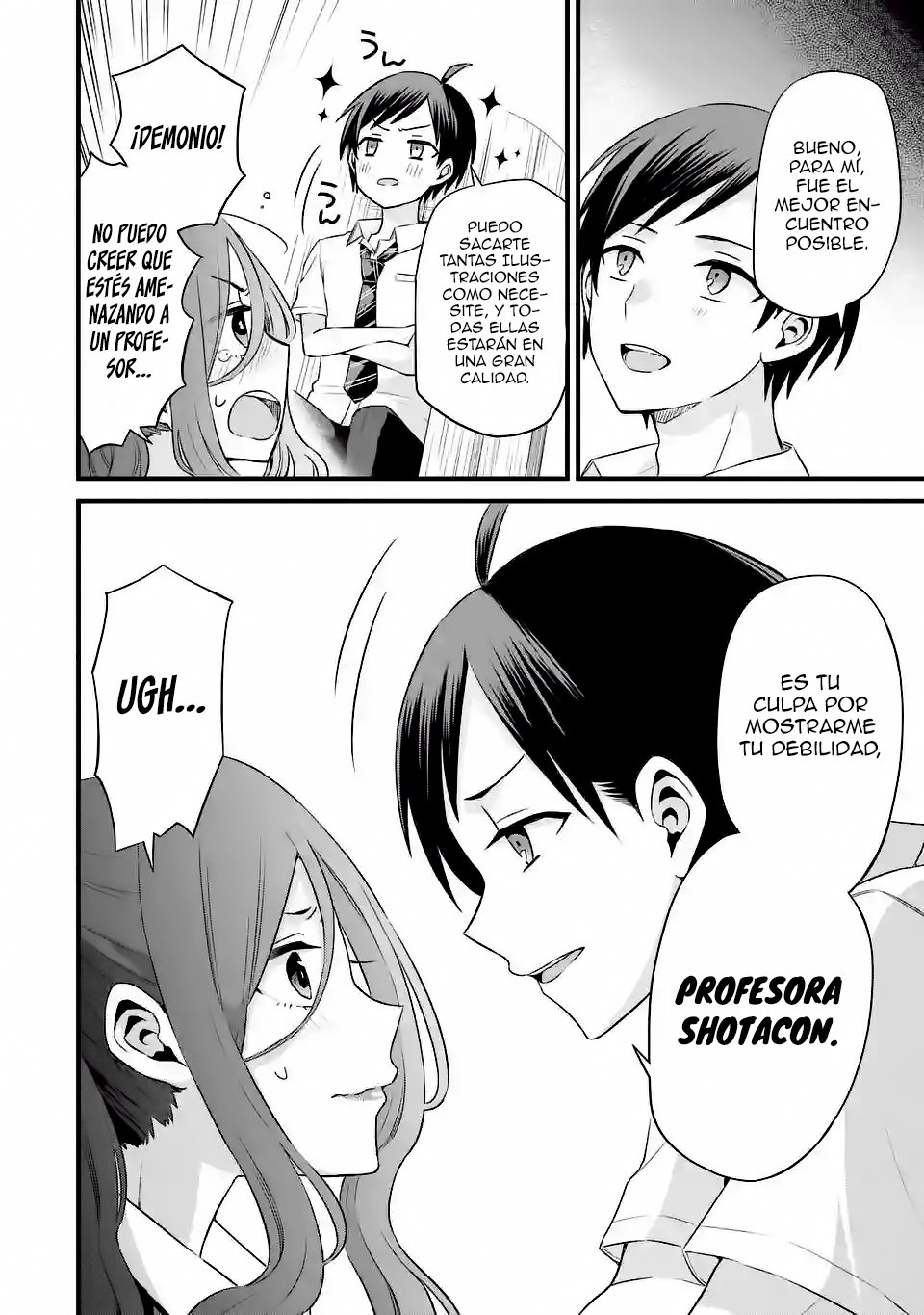 Tomodachi no Imouto ga Ore ni Dake Uzai Capitulo 3: La admirada profesora solo es pervertida conmigo. página 34
