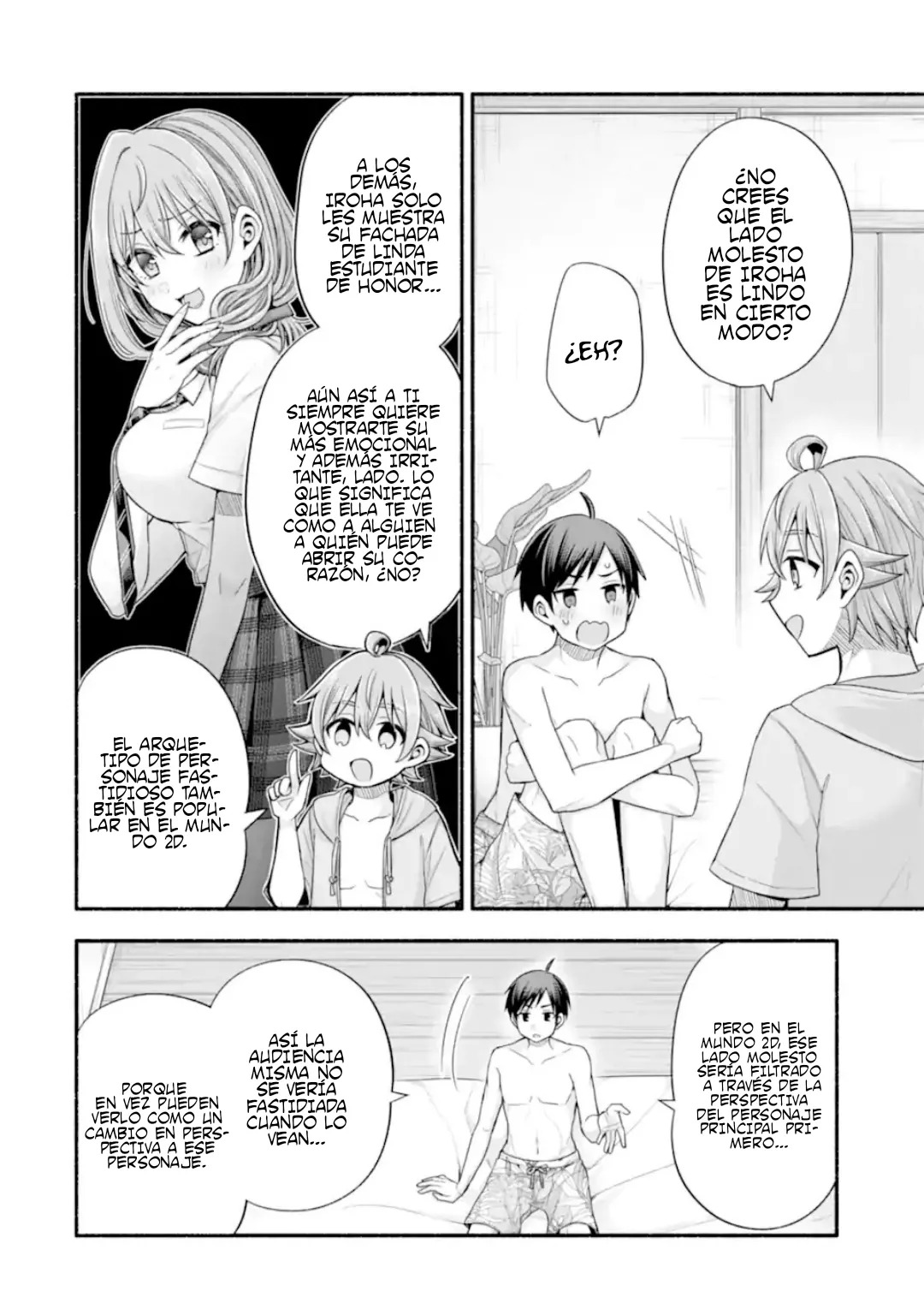 Tomodachi no Imouto ga Ore ni Dake Uzai Capitulo 35.1 página 8