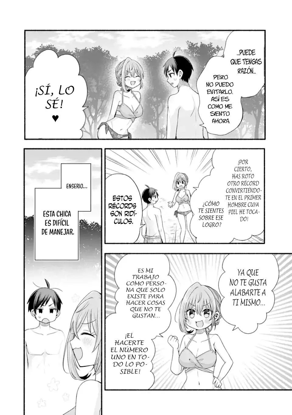 Tomodachi no Imouto ga Ore ni Dake Uzai Capitulo 38.3 página 8
