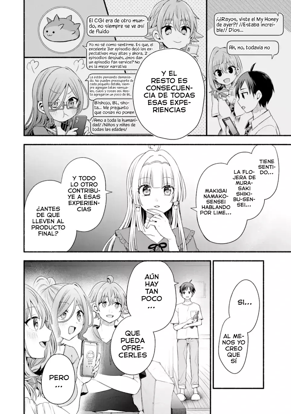 Tomodachi no Imouto ga Ore ni Dake Uzai Capitulo 39.2 página 8
