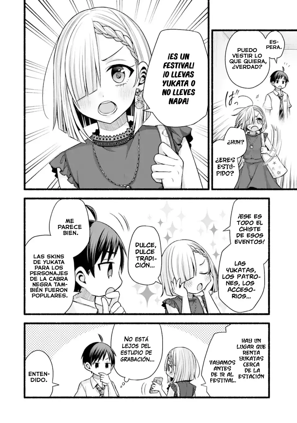Tomodachi no Imouto ga Ore ni Dake Uzai Capitulo 44.2 página 8