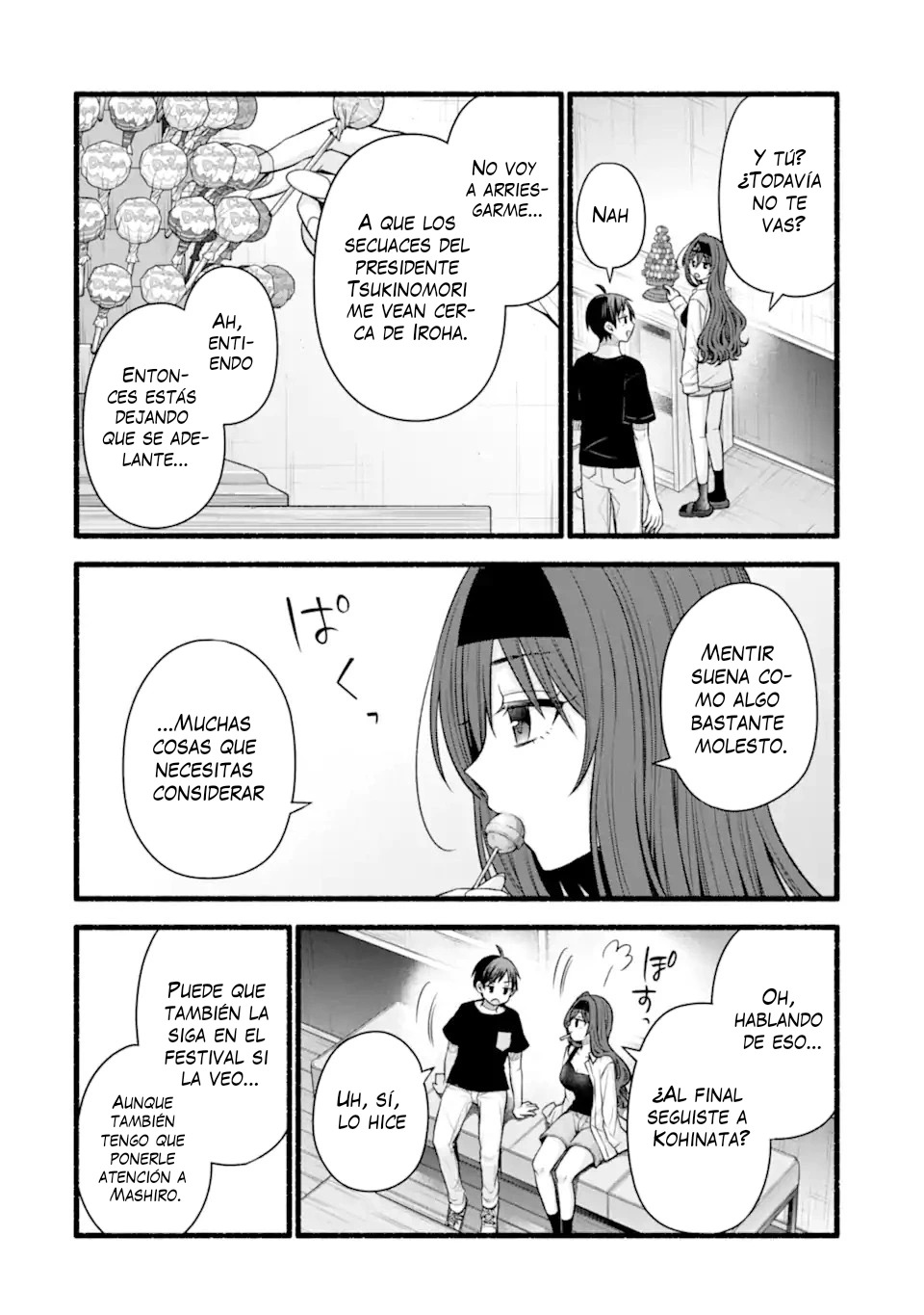 Tomodachi no Imouto ga Ore ni Dake Uzai Capitulo 45.1 página 8