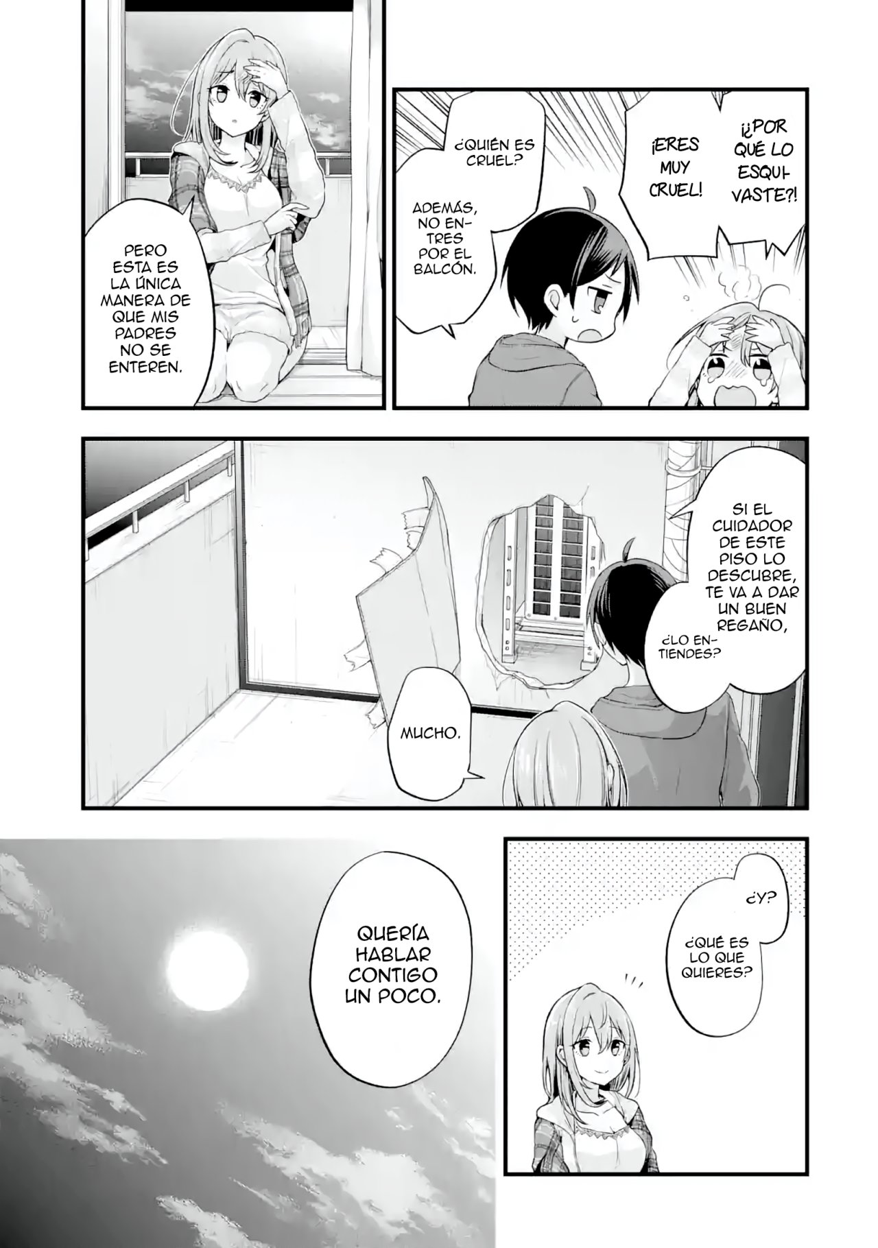 Tomodachi no Imouto ga Ore ni Dake Uzai Capitulo 7: La hermana pequeña de mi amigo y yo solamente somos serios como nosotros dos. página 12