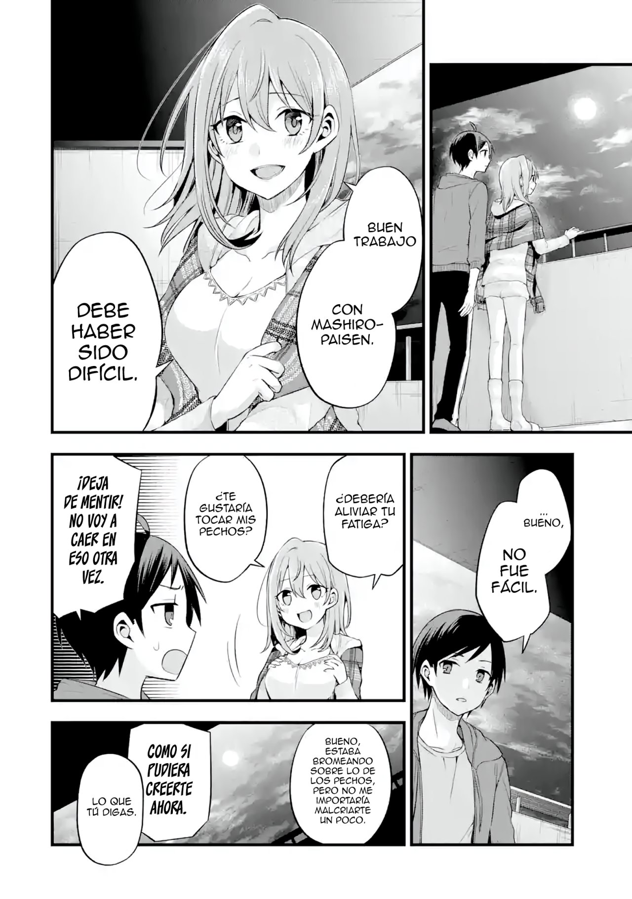 Tomodachi no Imouto ga Ore ni Dake Uzai Capitulo 7: La hermana pequeña de mi amigo y yo solamente somos serios como nosotros dos. página 13