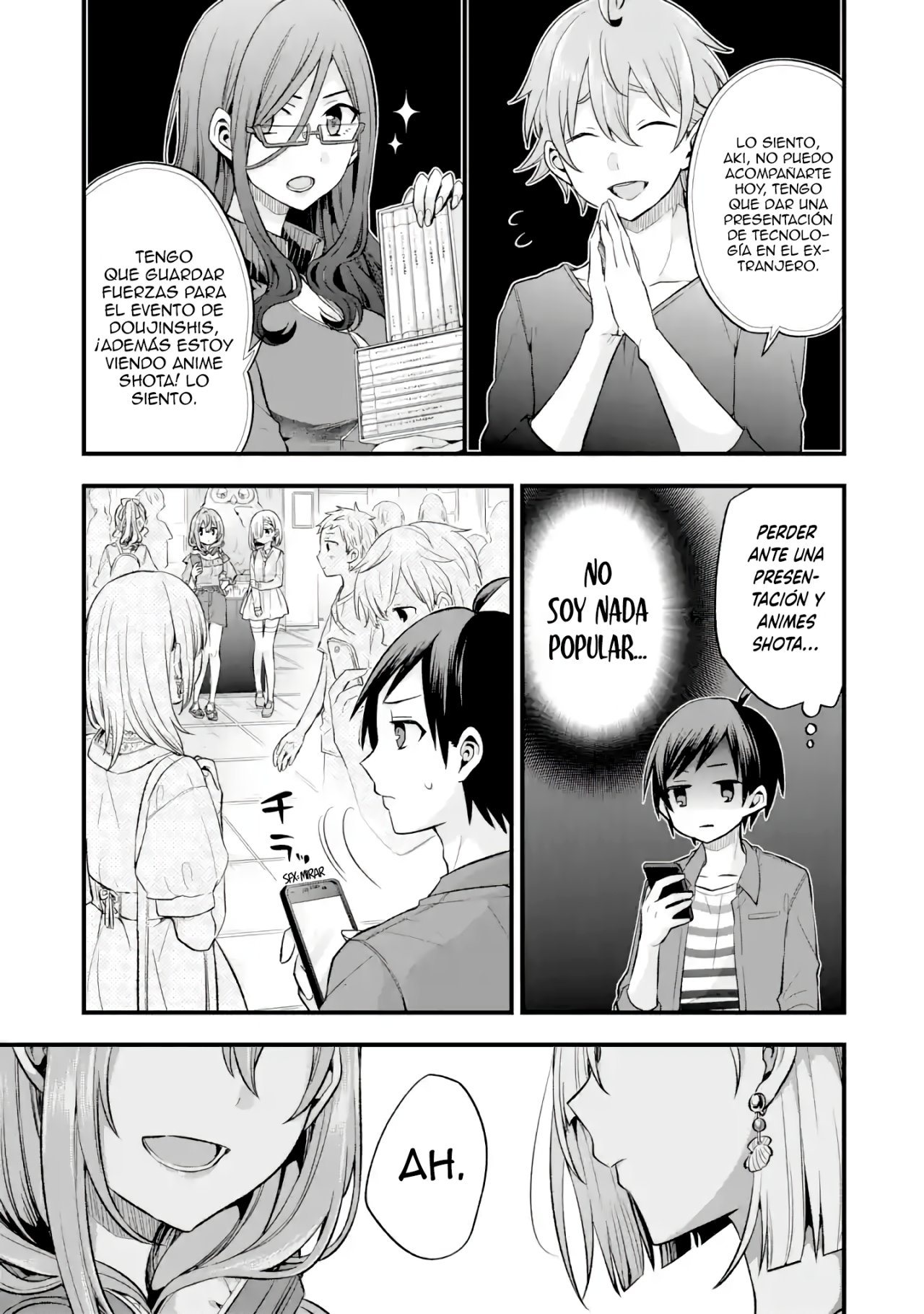 Tomodachi no Imouto ga Ore ni Dake Uzai Capitulo 8.1 página 2