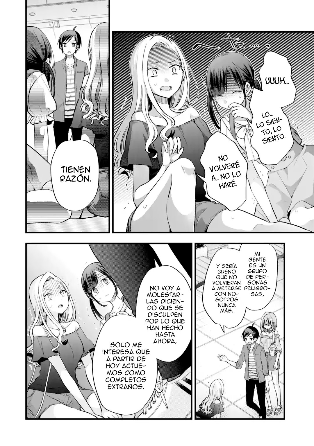 Tomodachi no Imouto ga Ore ni Dake Uzai Capitulo 9: La hermana menor de mi amigo es molesta con los enemigos de su amiga - Parte 2 página 9