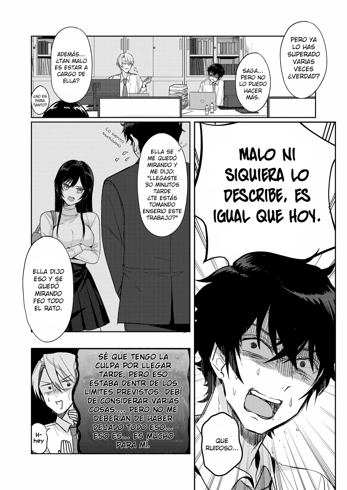 Hyougakei Idol no Manager o Shiteimasu ga, Mou Genkai desu Capitulo 1 página 4