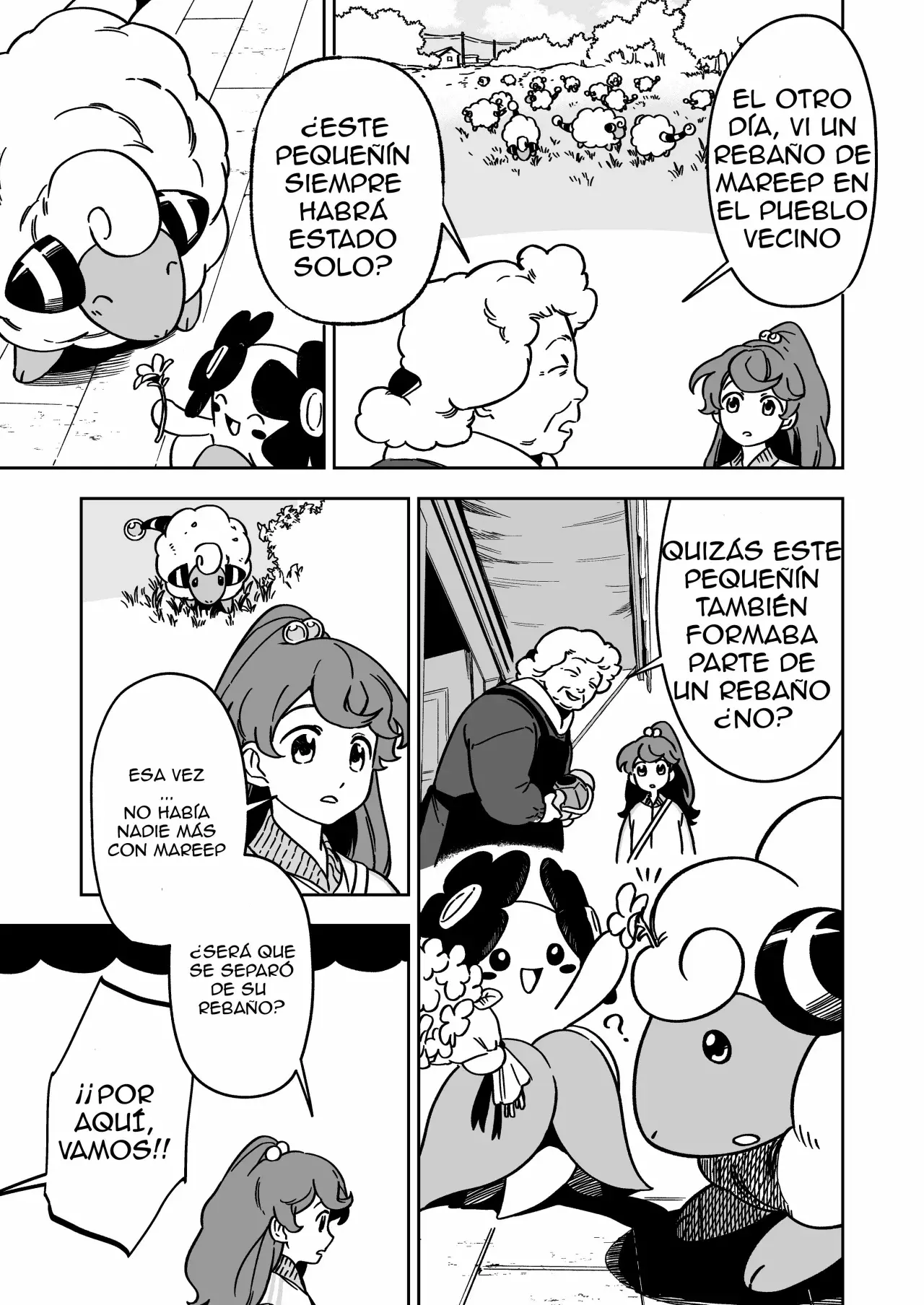Mis 30 años con Ampharos Capitulo 2 página 5