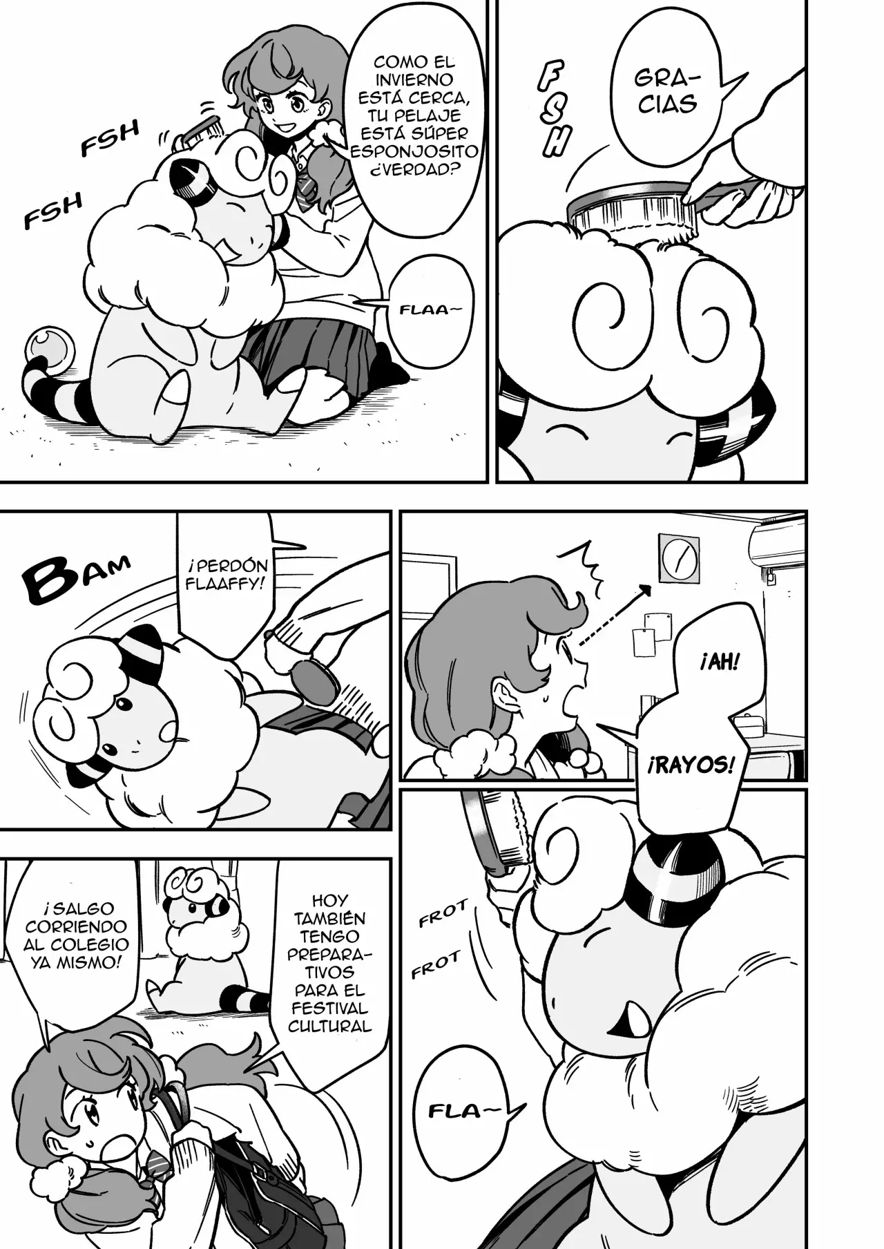 Mis 30 años con Ampharos Capitulo 3 página 3