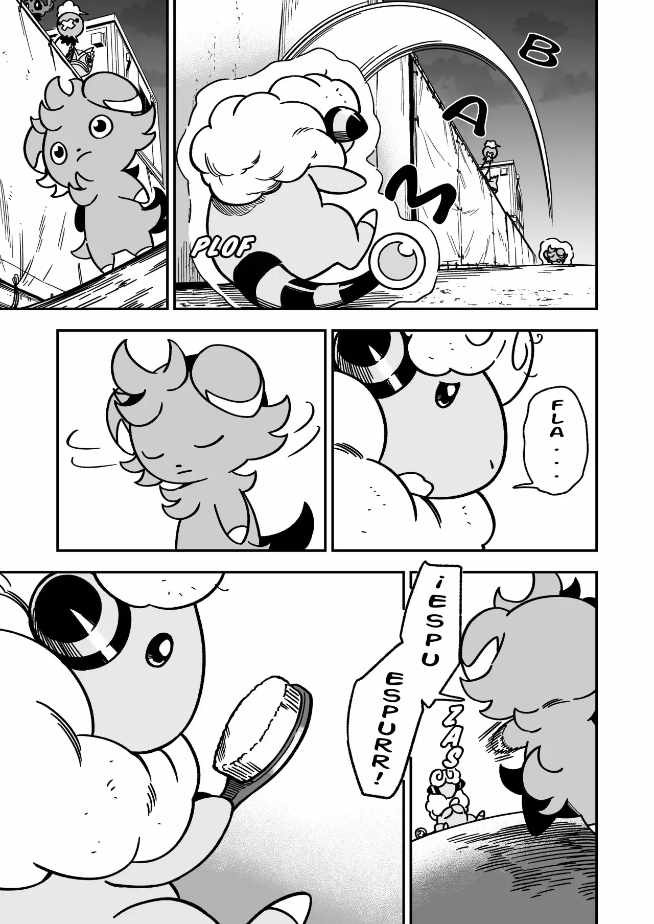 Mis 30 años con Ampharos Capitulo 4 página 9