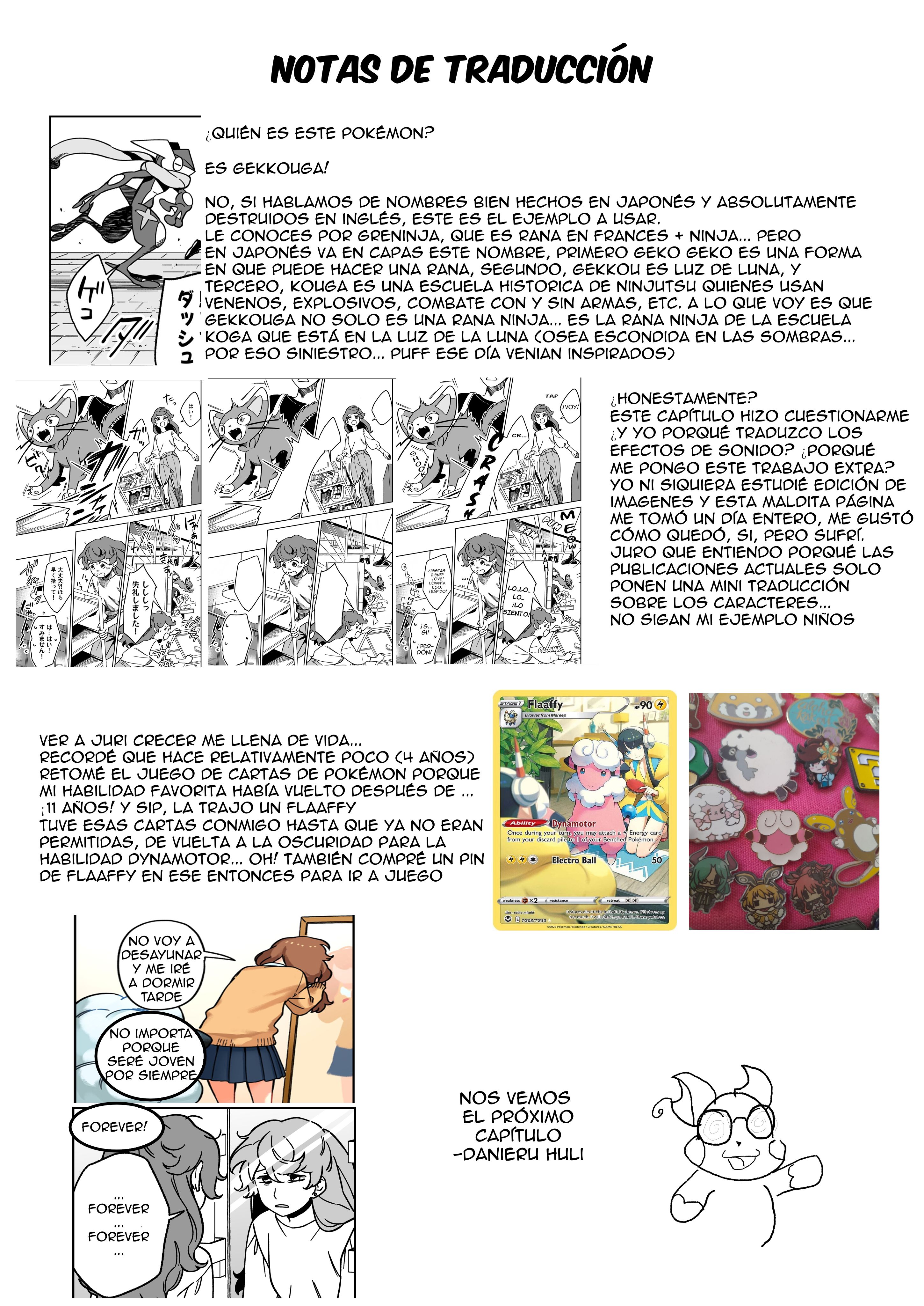 Mis 30 años con Ampharos Capitulo 5 página 17