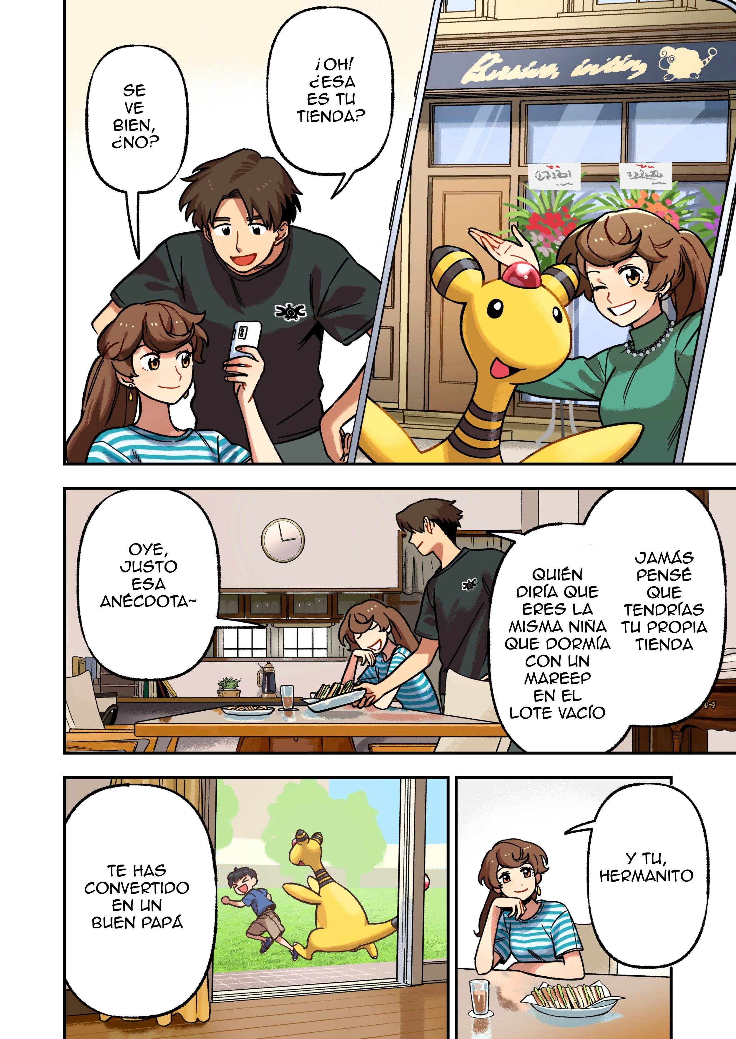 Mis 30 años con Ampharos Capitulo 7 página 2