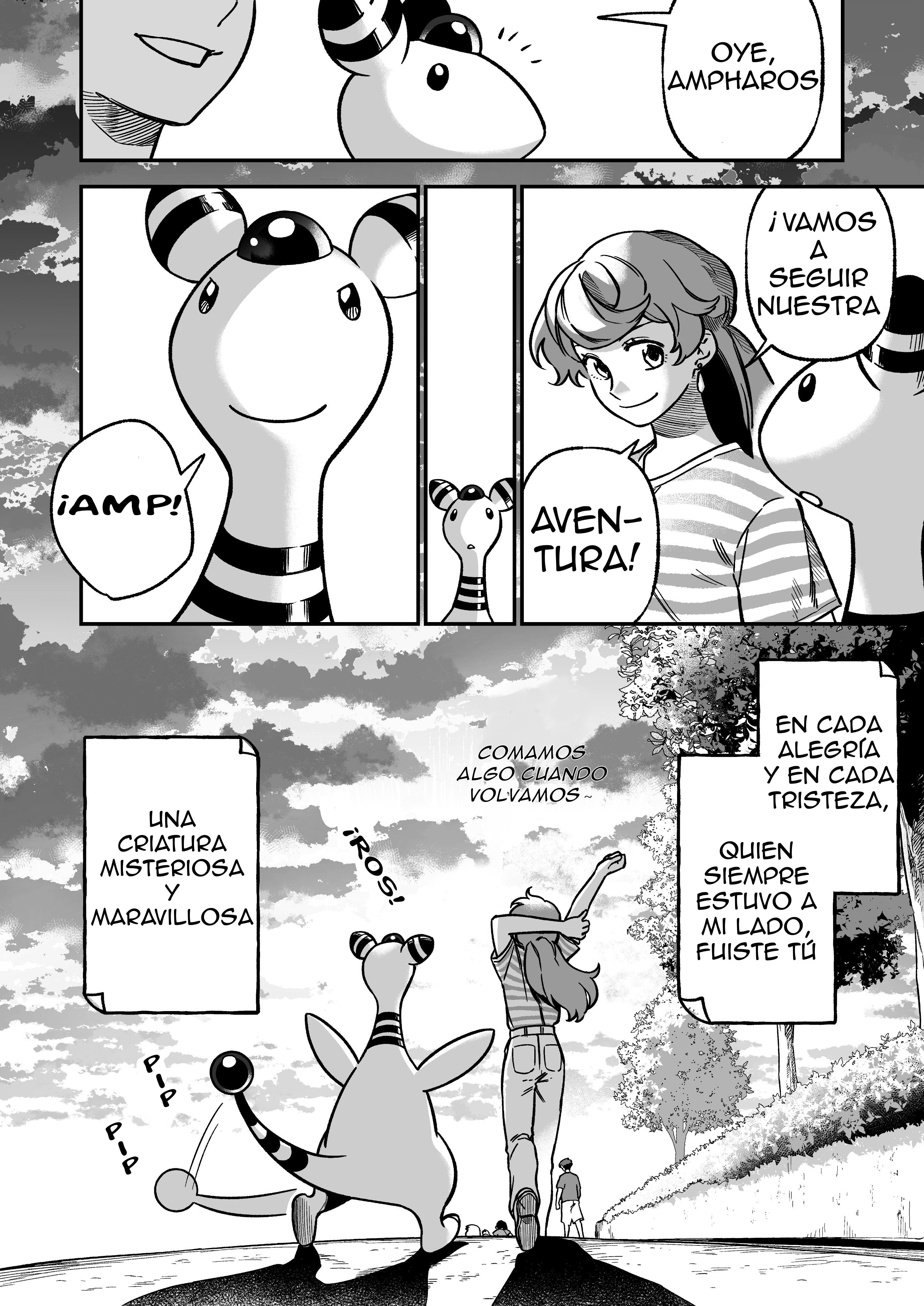 Mis 30 años con Ampharos Capitulo 8 página 16