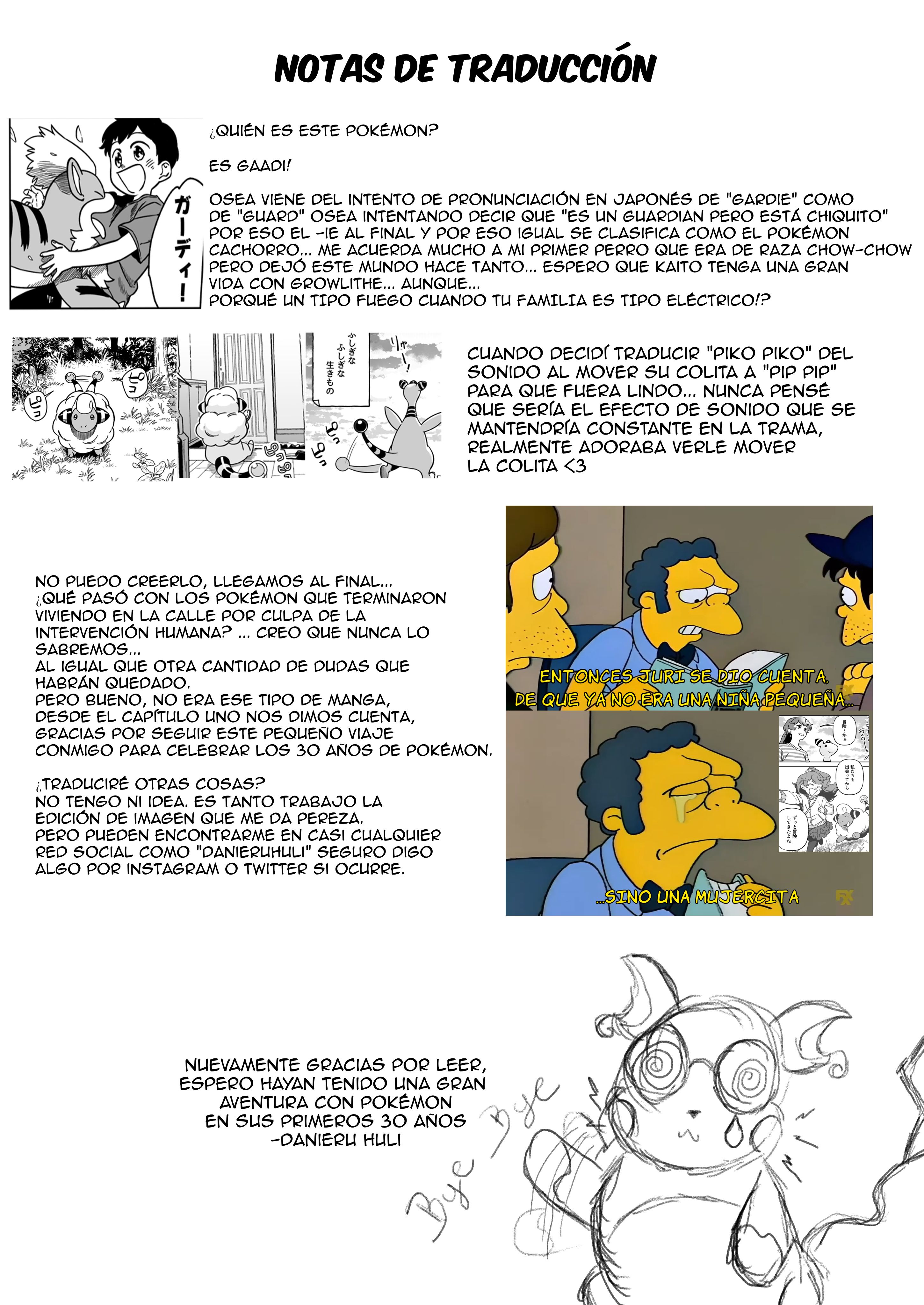 Mis 30 años con Ampharos Capitulo 8 página 17