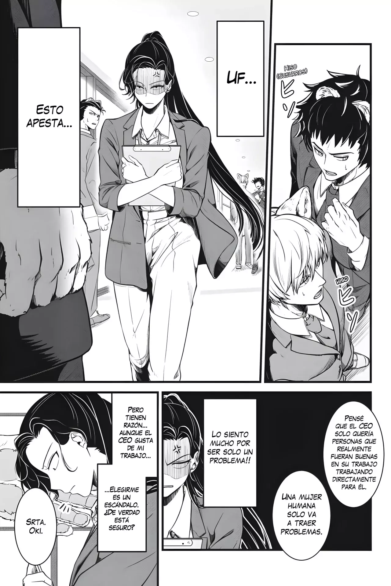 kemono joushi ni jitsu wa mitomerarete ita hanashi Capitulo 1 página 12