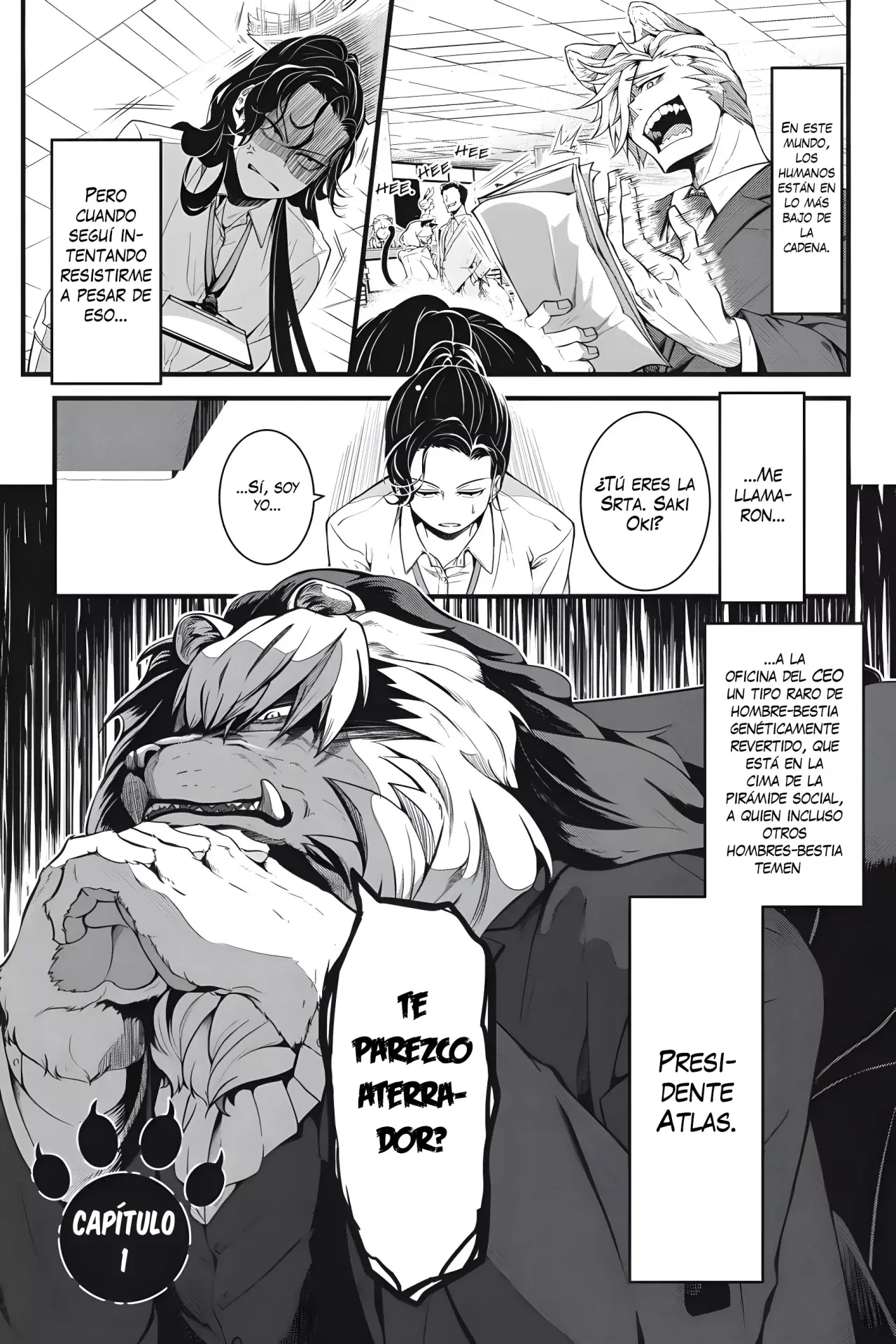kemono joushi ni jitsu wa mitomerarete ita hanashi Capitulo 1 página 4