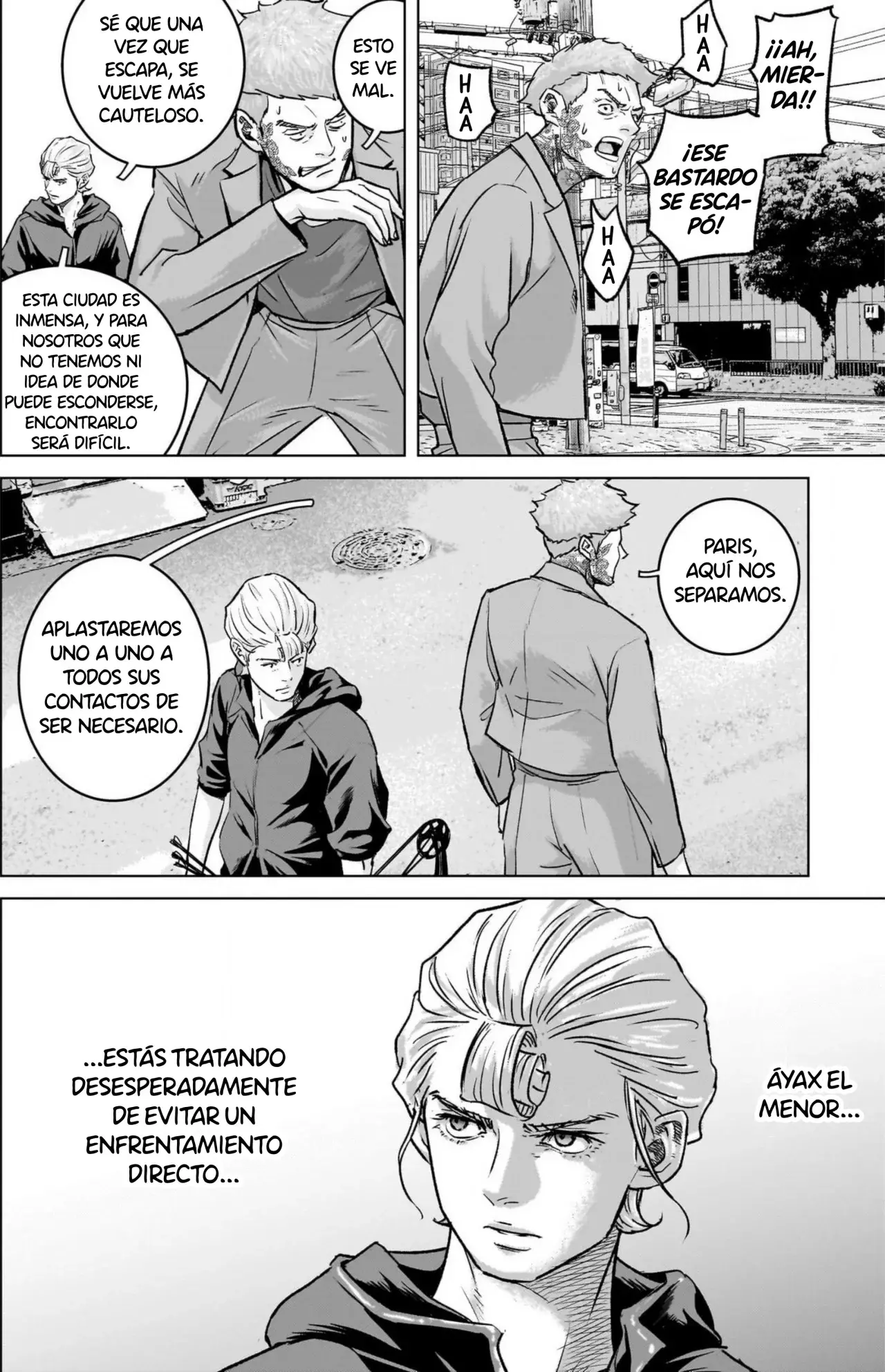 Ilios Capitulo 56: Las ataduras de Áyax el Grande página 6