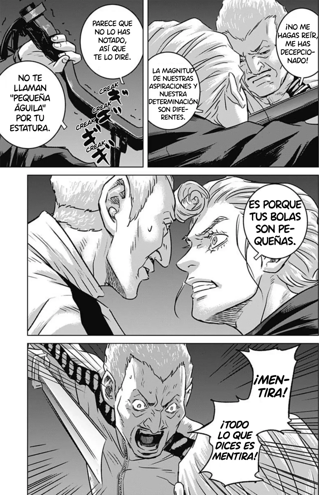 Ilios Capitulo 67: Serpiente, león, cabra, águila y gorila página 13